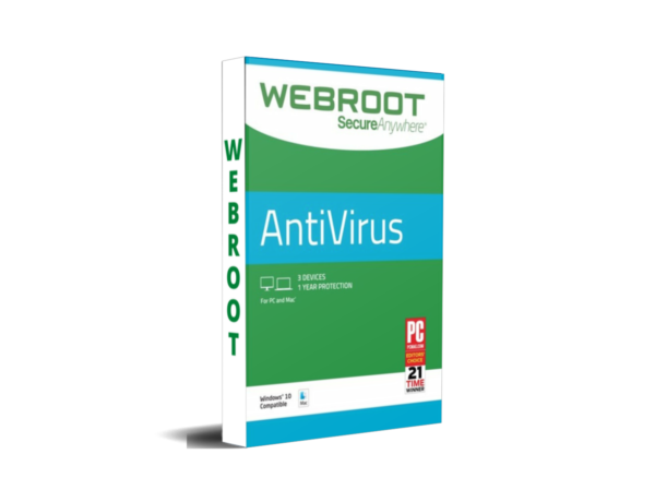 Webroot Antivirus 1 Devices 1 Year