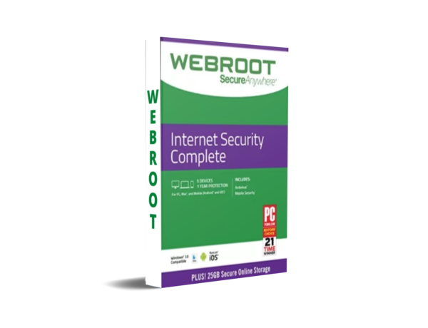 Webroot Internet Security Complete 1 Device 1 Year