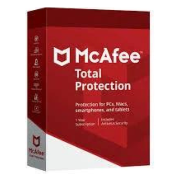 McAfee Total Protection 10 Devices 1 Year