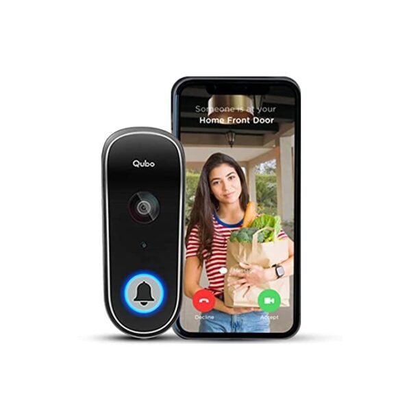 QUBO Smart WiFi Wireless Video Doorbell