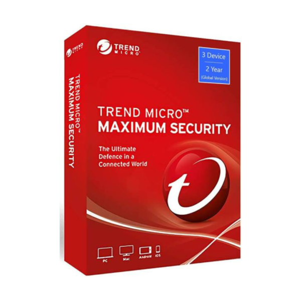 Trend Micro Maximum Security 3 Devices 2 Years